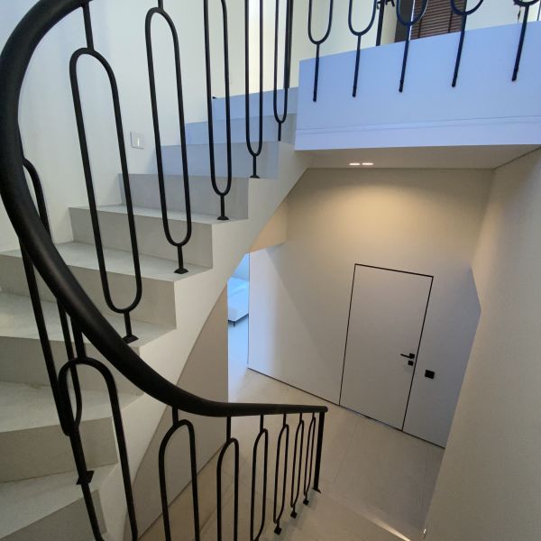 Перила радиусные