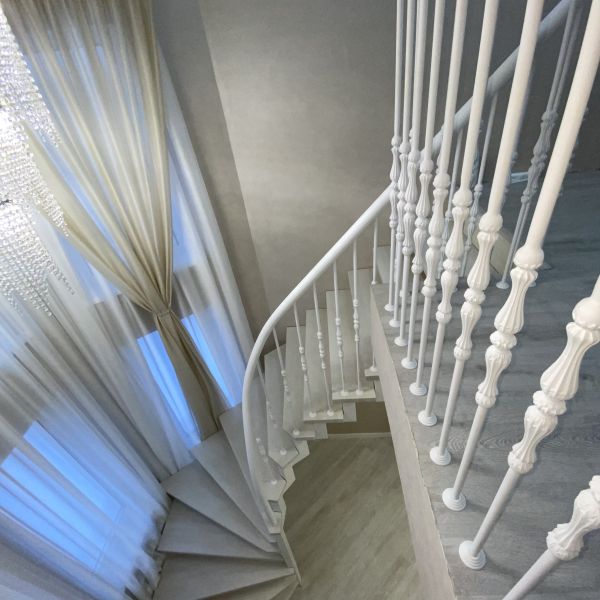 Перила радиусные