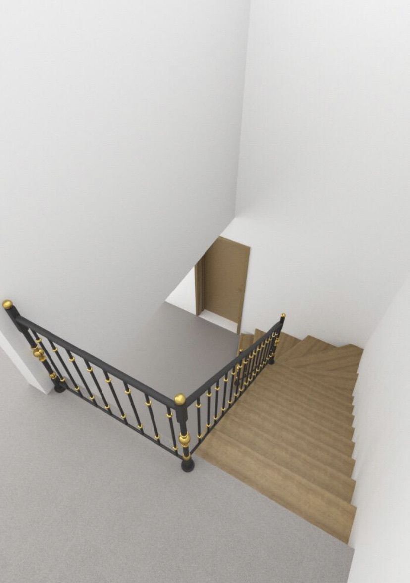 Перила, ограждения для лестницы