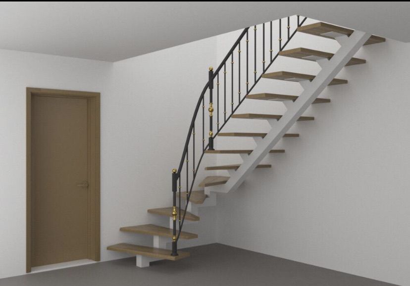 Перила, ограждения для лестницы