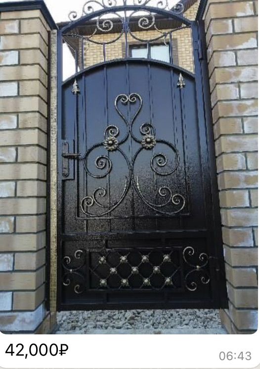 Калитки Кованые