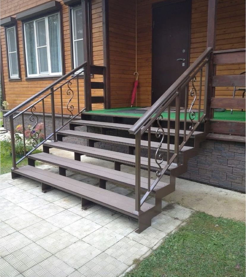Лестницы из металла в дом