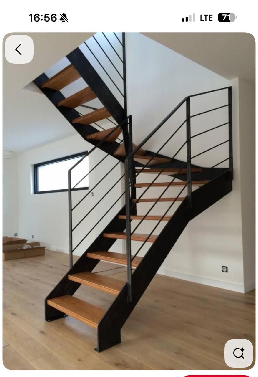 Лестницы из металла в дом