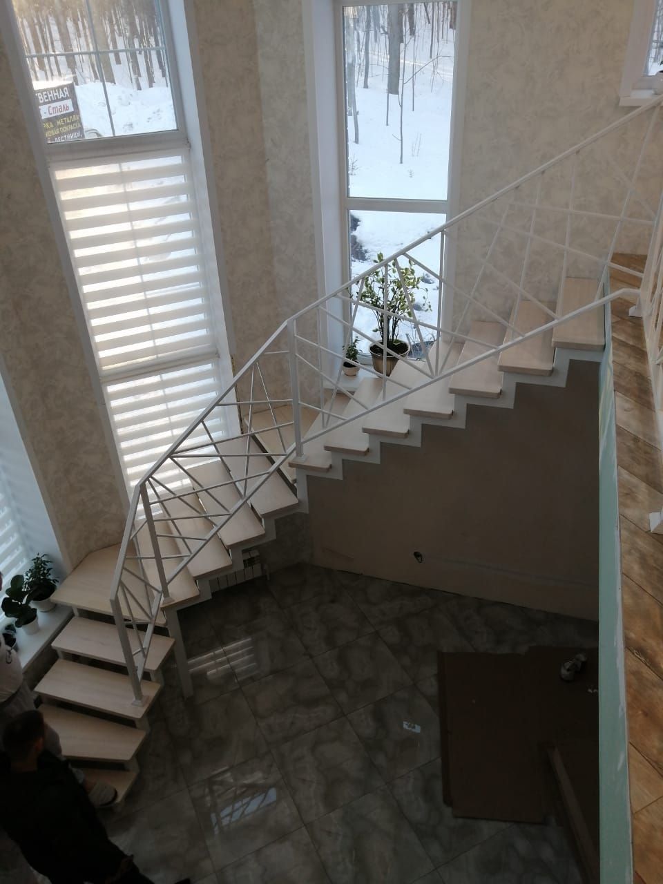 Лестницы из металла в дом