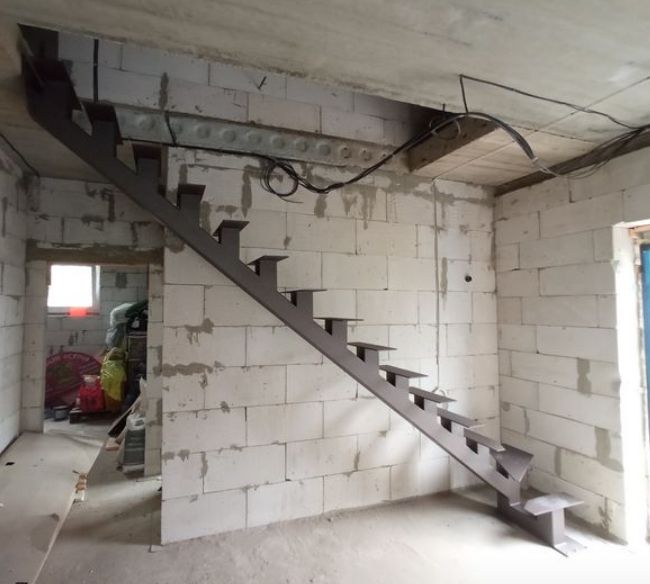 Лестницы из металла в дом