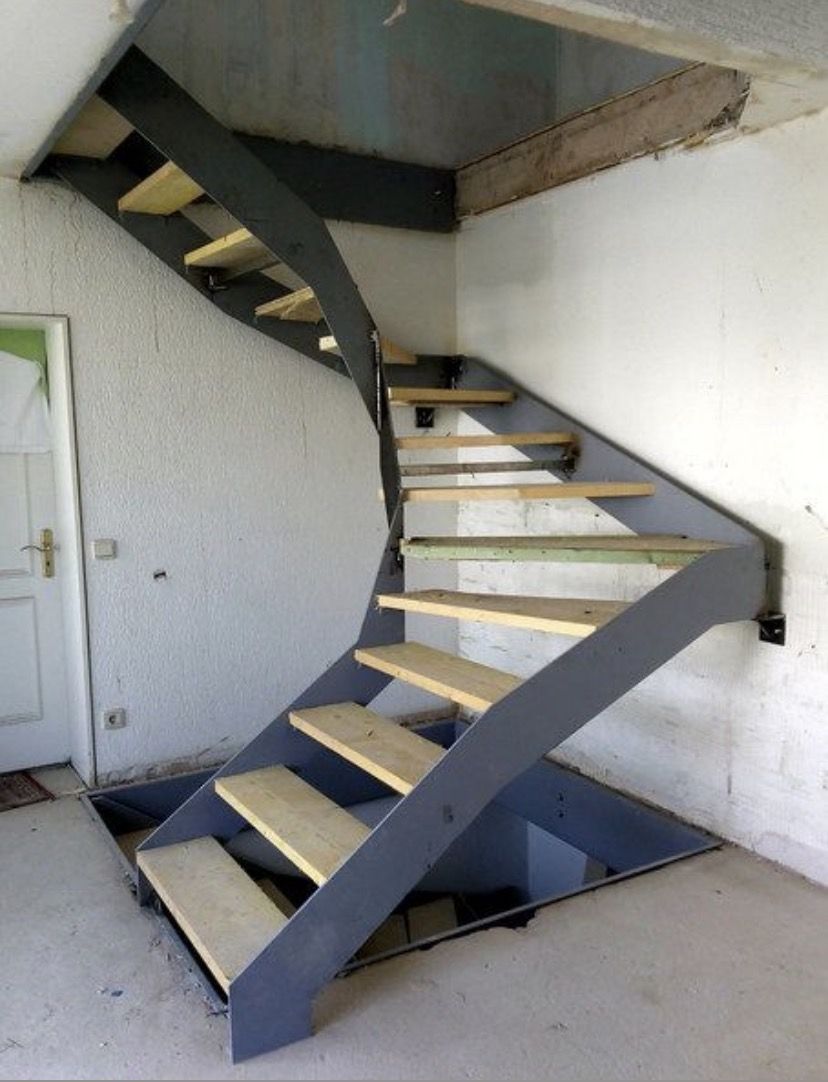 Лестницы из металла в дом