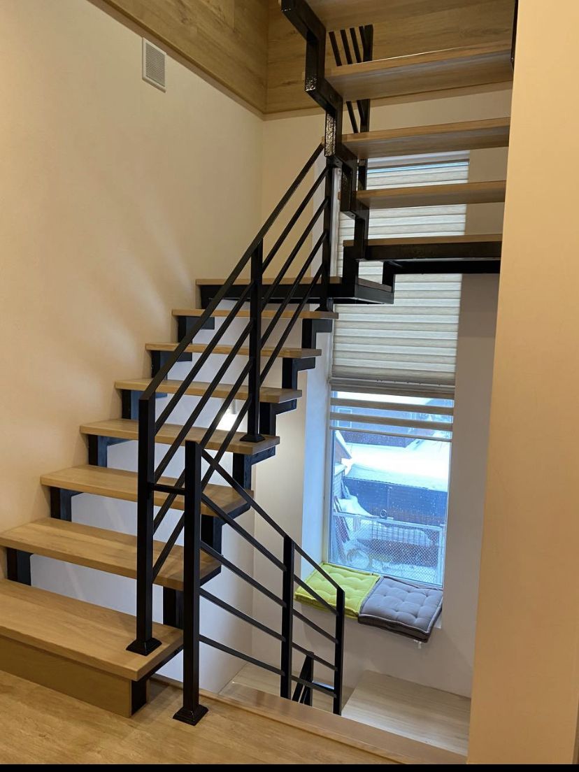 Лестницы из металла в дом