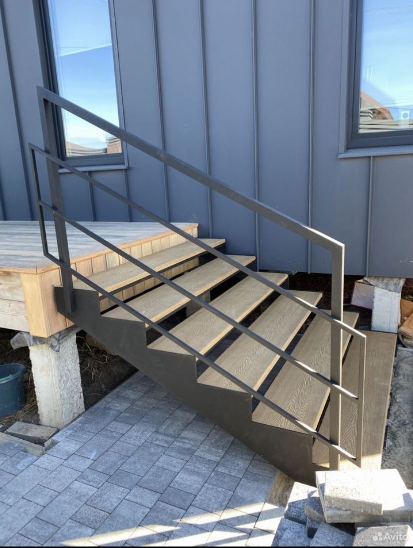 Лестницы из металла в дом