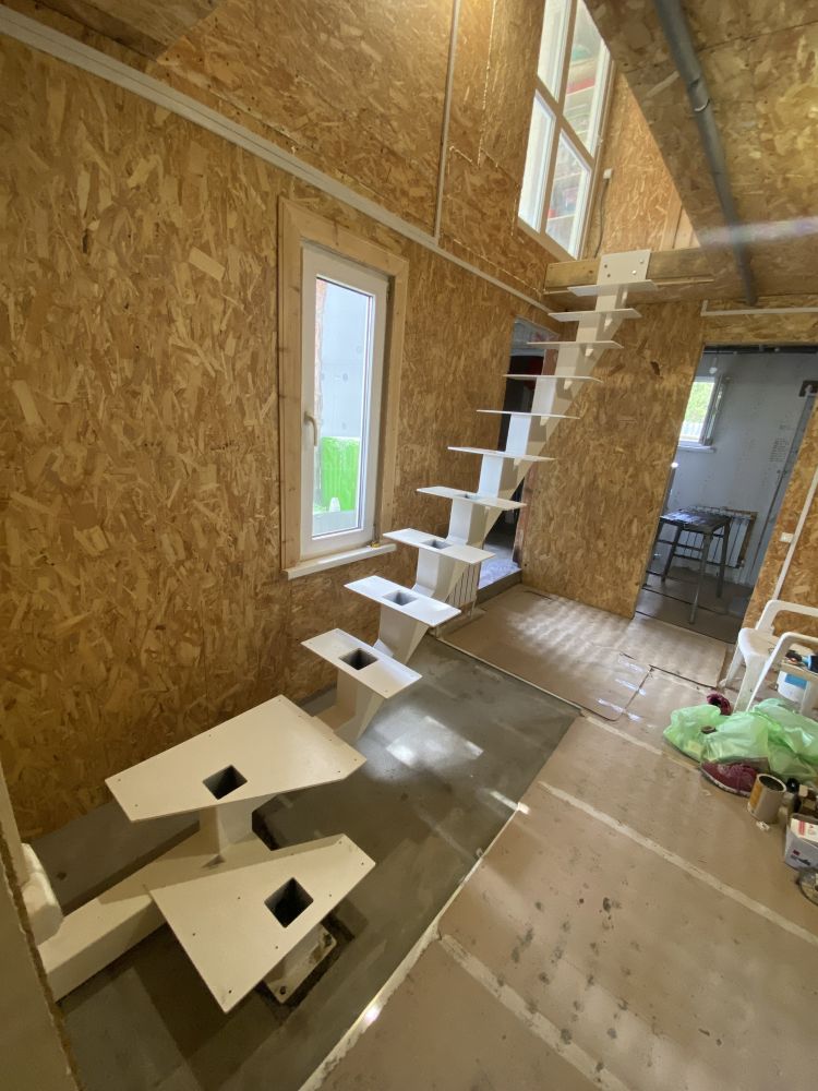 Лестницы из металла в дом