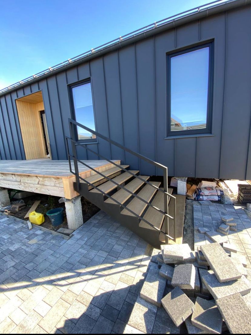 Лестницы из металла в дом