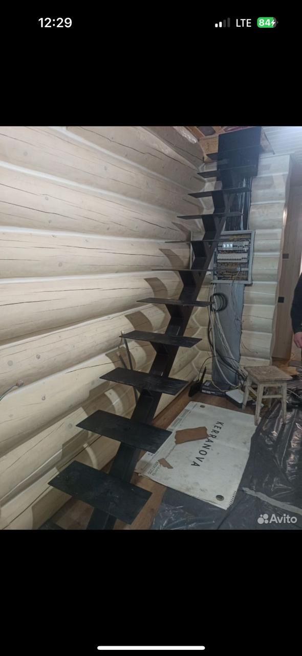 Лестницы из металла в дом