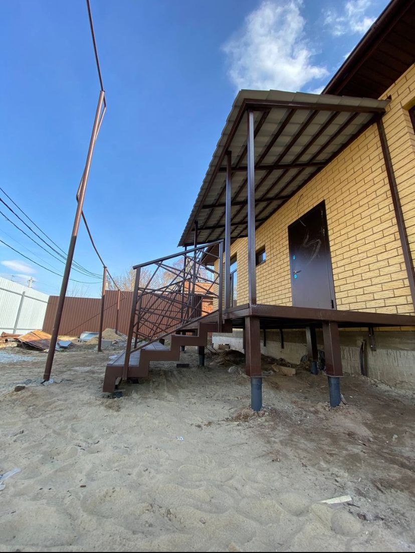 Лестницы из металла в дом