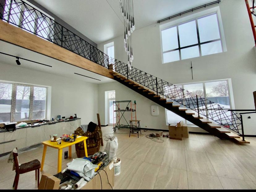 Лестницы из металла в дом