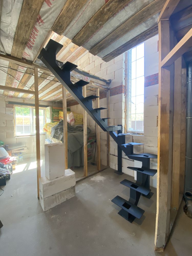 Лестницы из металла в дом