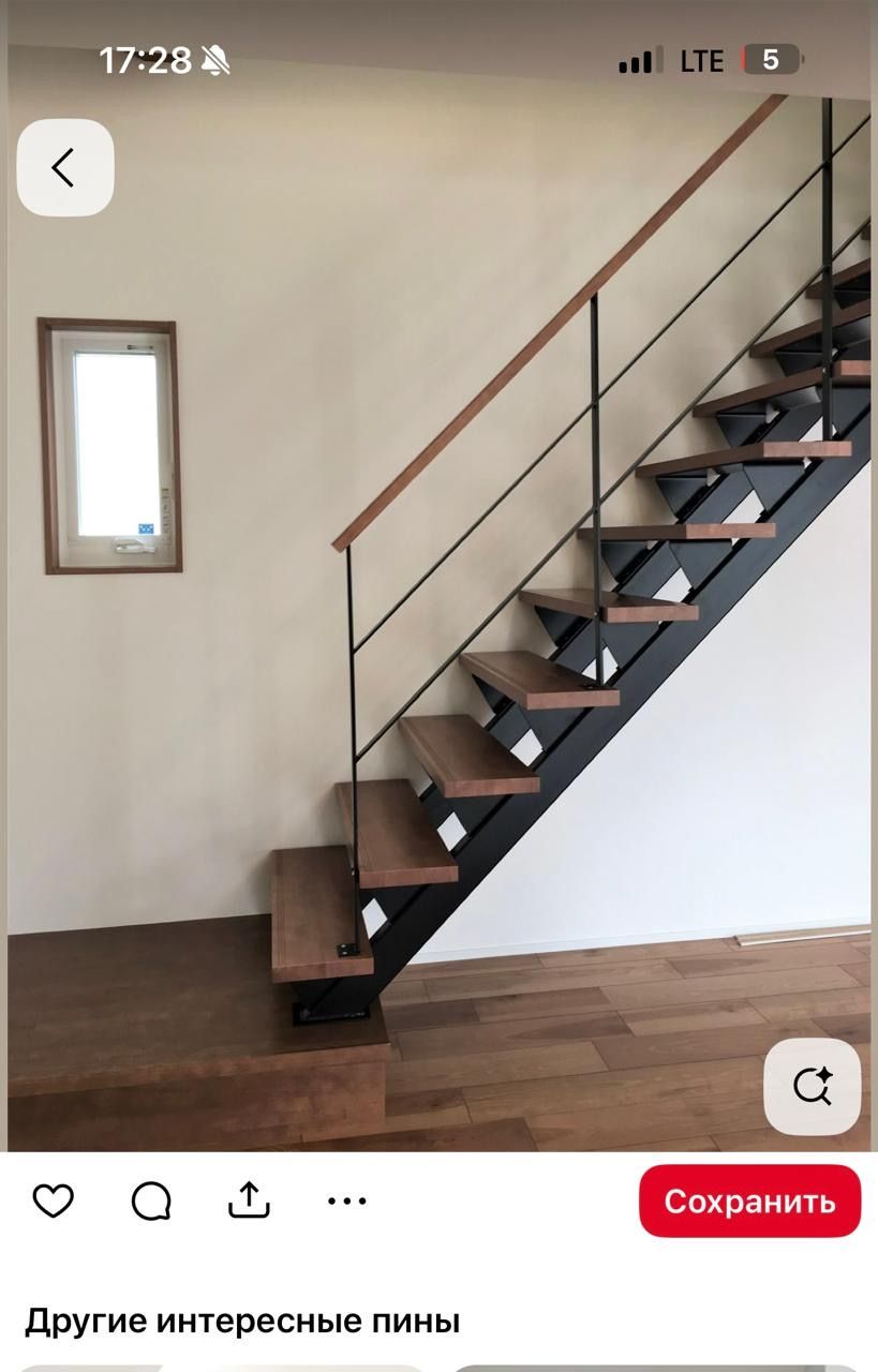 Лестницы из металла в дом