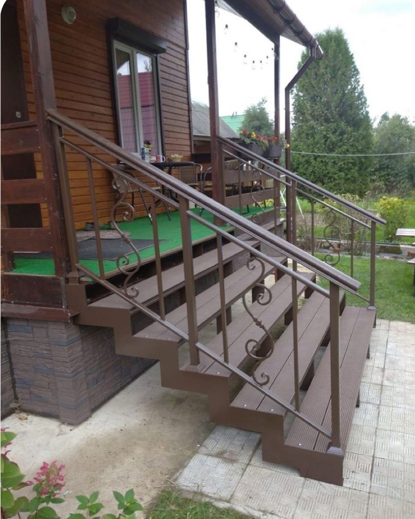Лестницы из металла в дом
